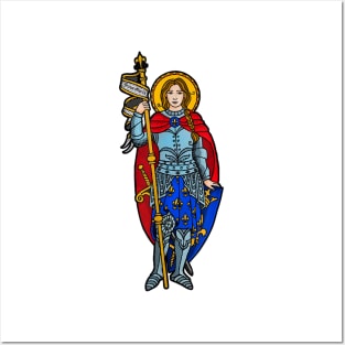 St Joan of Arc Am Not Afraid I Was Born Do This Saint Posters and Art